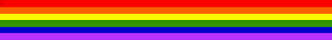 Rainbow flag colors